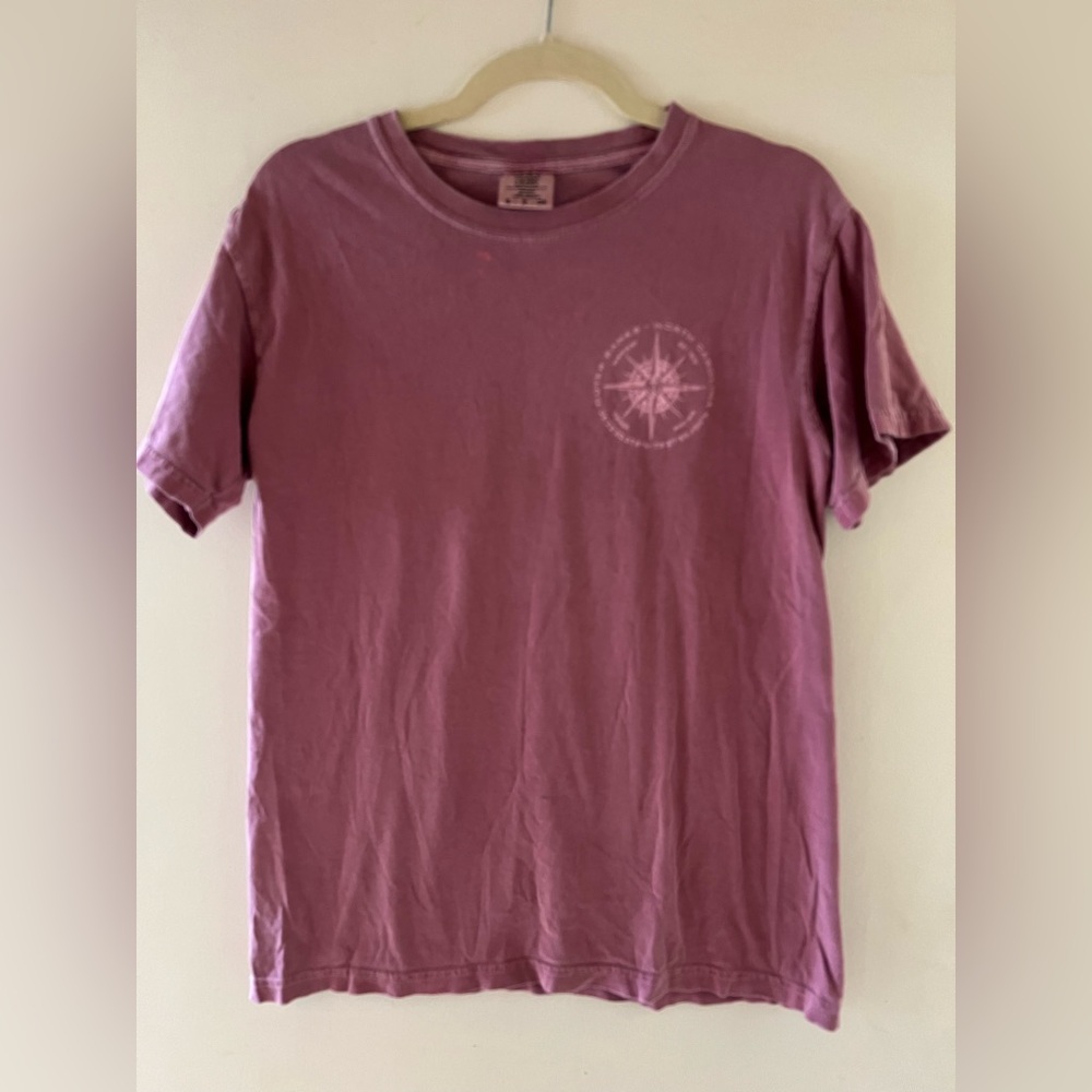 Outer Banks Mauve Compass Tee